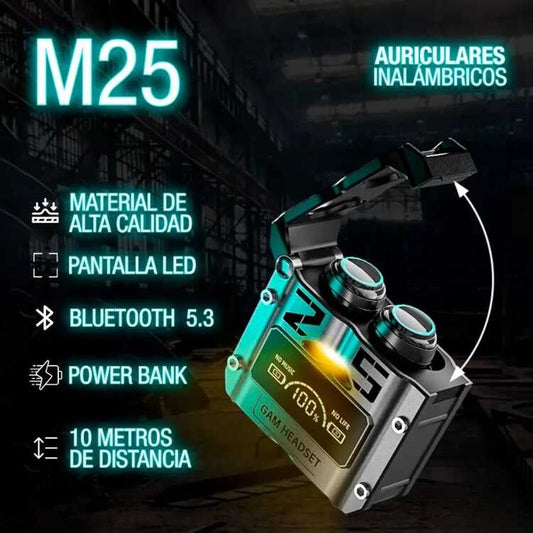 Audifonos M25 Pro